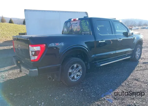 2022 Ford F-150 Lariat from USA, damaged, VIN 1FTFW1ED8NFB06808